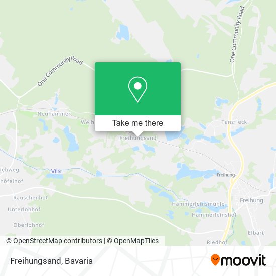 Карта Freihungsand