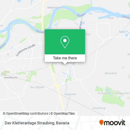 Dav Kletteranlage Straubing map