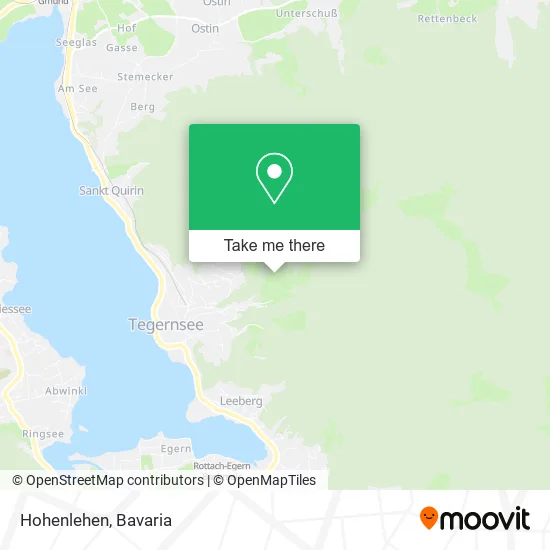 Карта Hohenlehen