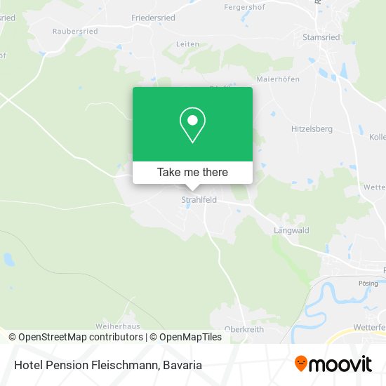 Hotel Pension Fleischmann map