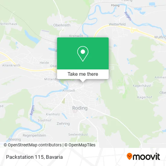 Карта Packstation 115