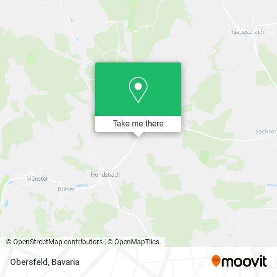 Карта Obersfeld