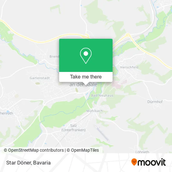 Карта Star Döner