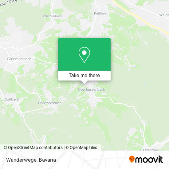 Карта Wanderwege