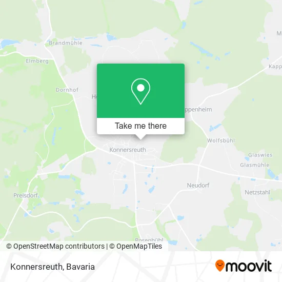 Карта Konnersreuth