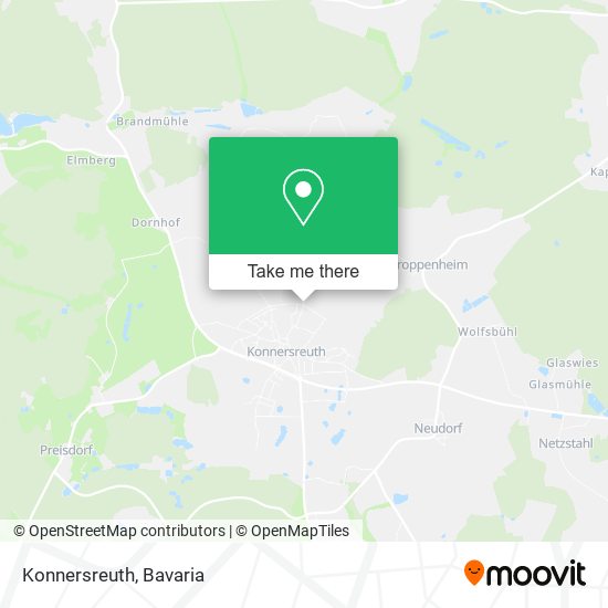 Карта Konnersreuth