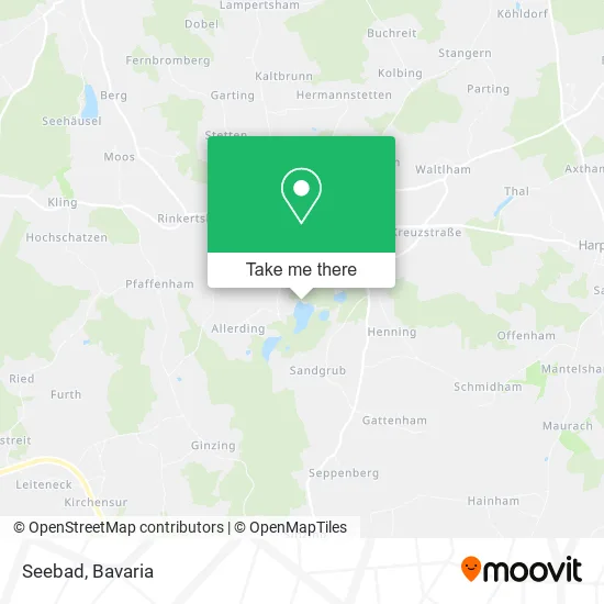 Карта Seebad