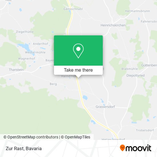 Zur Rast map