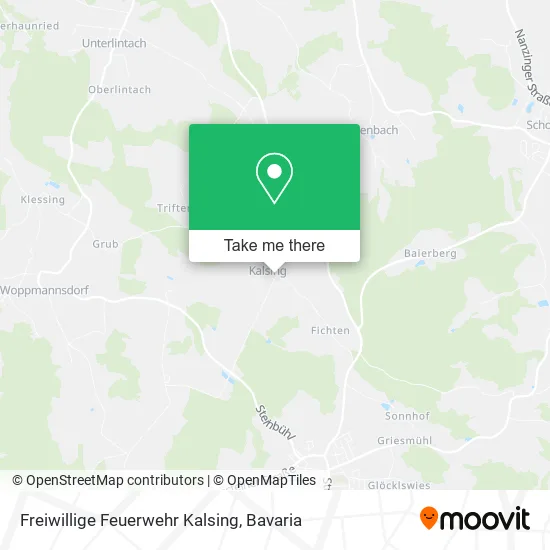 Карта Freiwillige Feuerwehr Kalsing