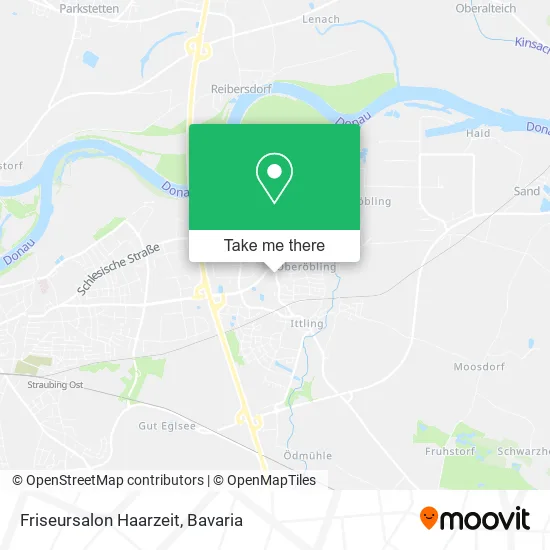 Карта Friseursalon Haarzeit