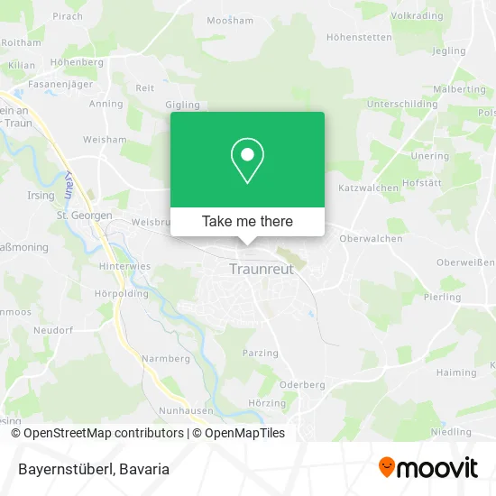 Карта Bayernstüberl