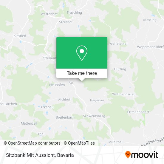 Карта Sitzbank Mit Aussicht