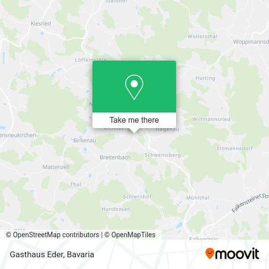 Карта Gasthaus Eder