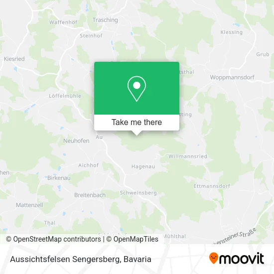Карта Aussichtsfelsen Sengersberg