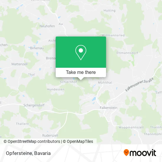 Карта Opfersteine