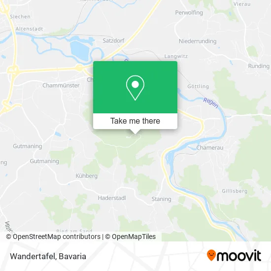Карта Wandertafel