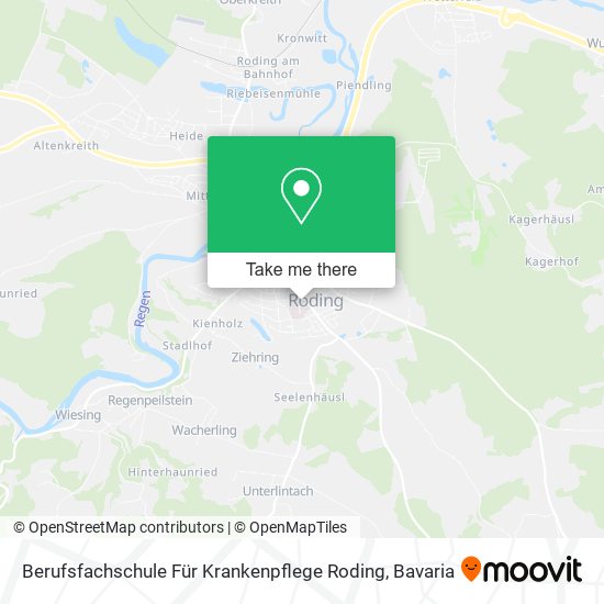 Berufsfachschule Für Krankenpflege Roding map