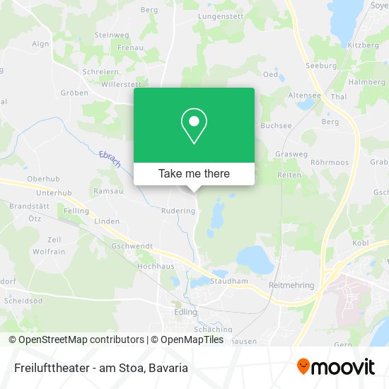 Freilufttheater - am Stoa map