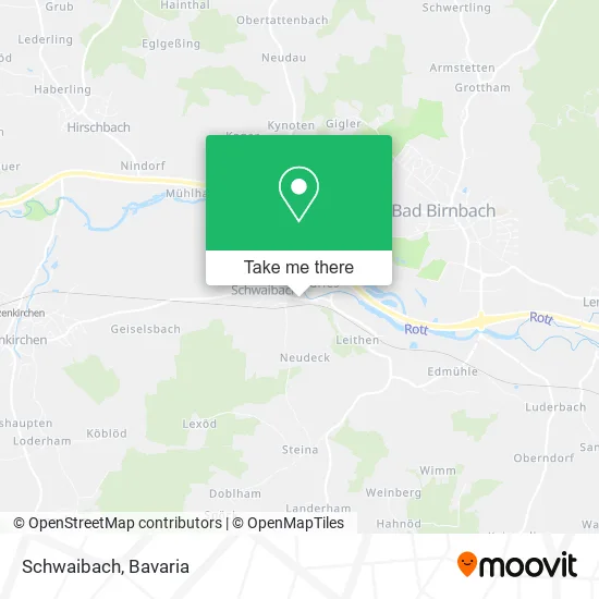 Карта Schwaibach