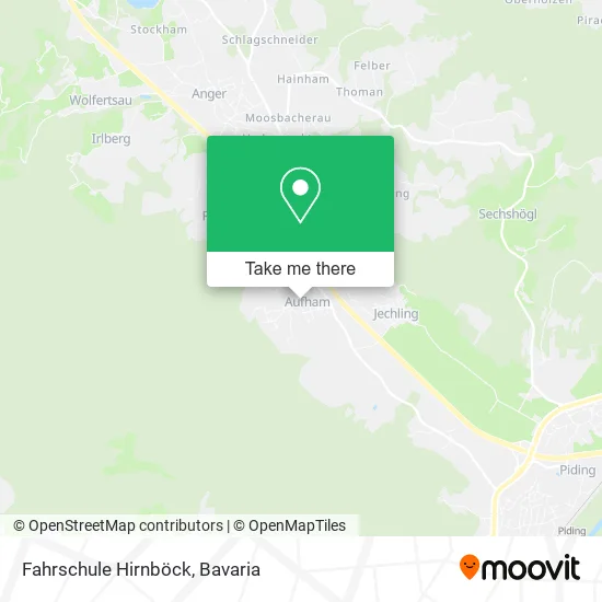 Карта Fahrschule Hirnböck