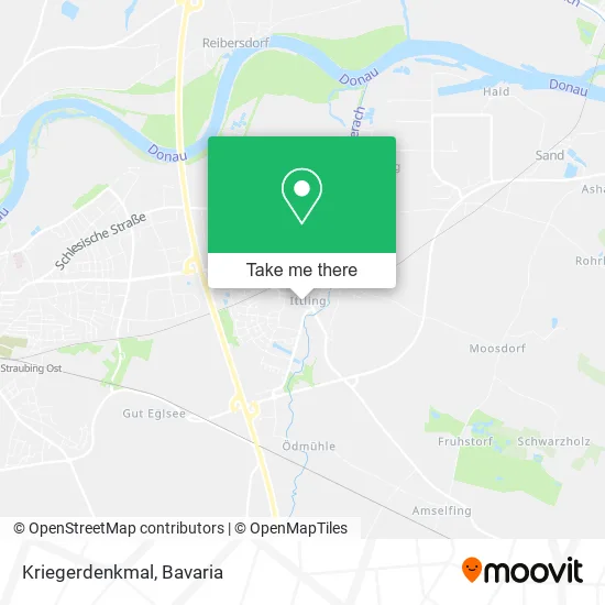 Карта Kriegerdenkmal