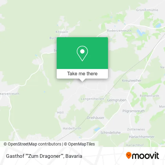 Карта Gasthof ""Zum Dragoner""