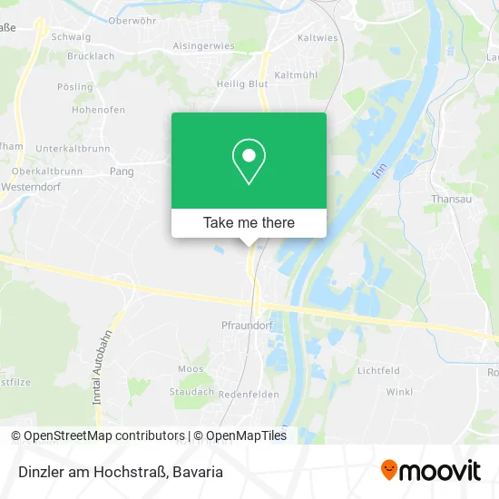 Карта Dinzler am Hochstraß