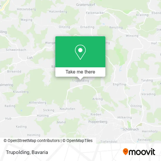 Карта Trupolding