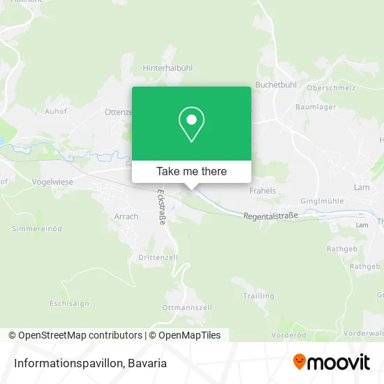 Карта Informationspavillon