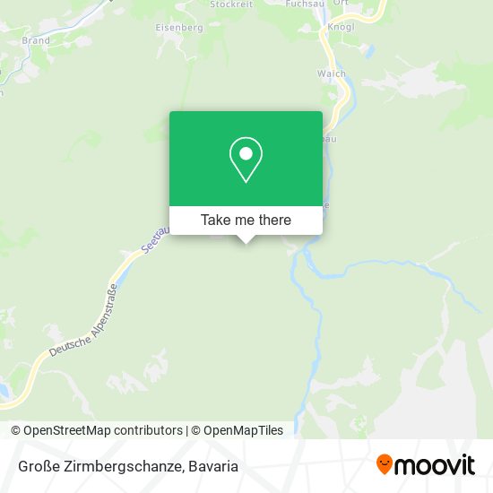 Große Zirmbergschanze map