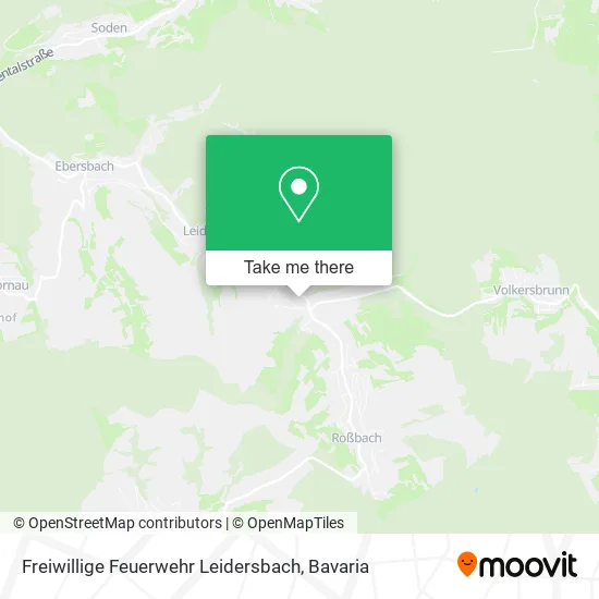 Карта Freiwillige Feuerwehr Leidersbach