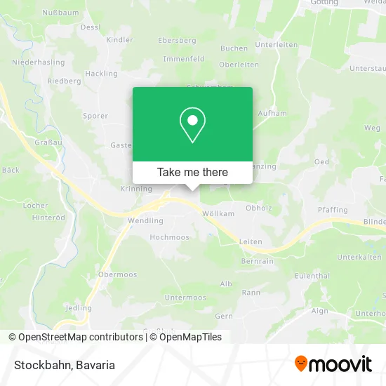 Карта Stockbahn