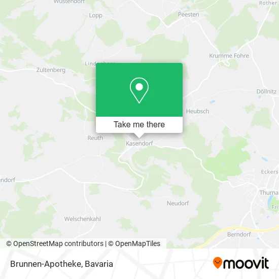 Карта Brunnen-Apotheke