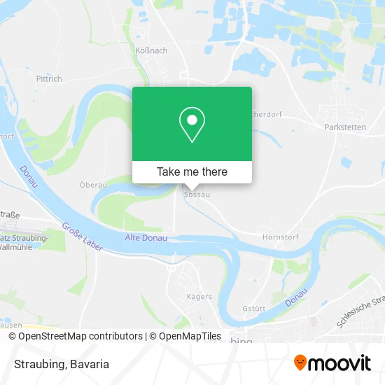 Карта Straubing