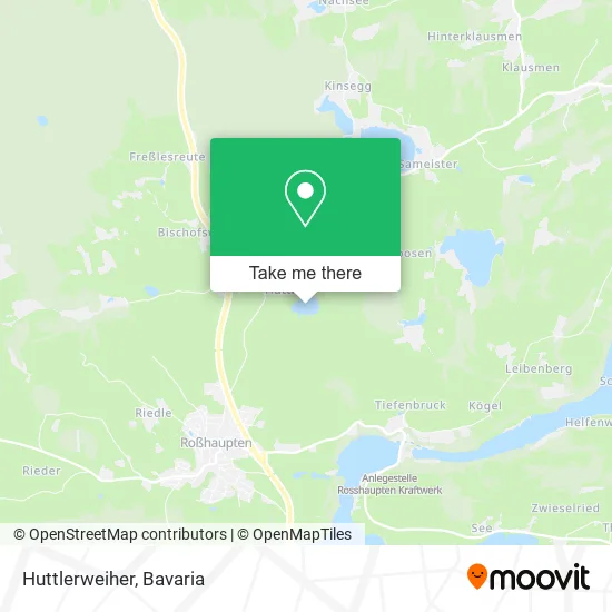 Карта Huttlerweiher