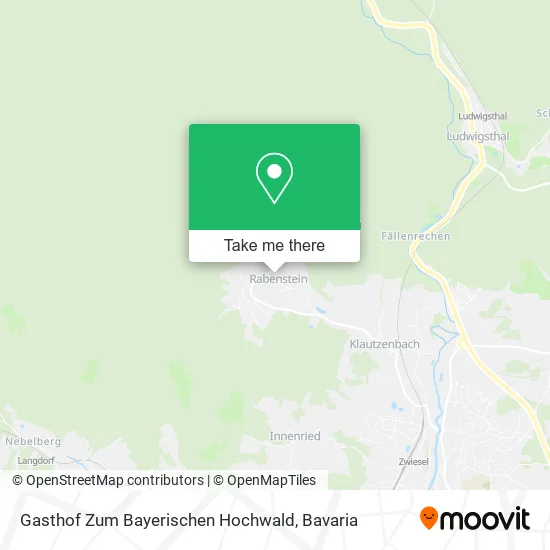 Карта Gasthof Zum Bayerischen Hochwald