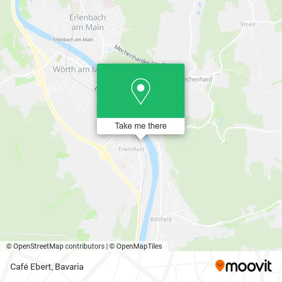 Карта Café Ebert