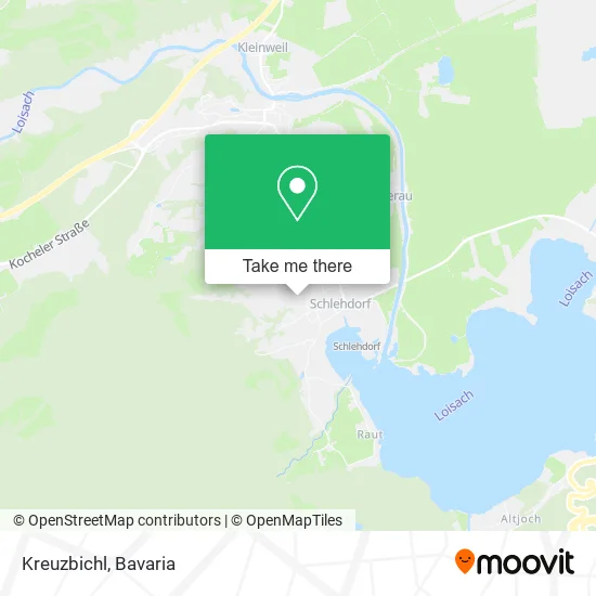 Карта Kreuzbichl