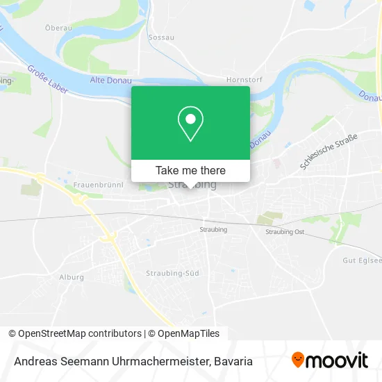 Карта Andreas Seemann Uhrmachermeister