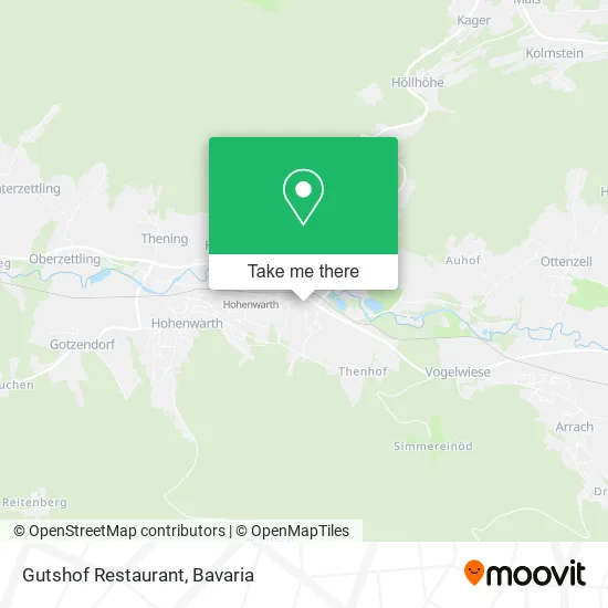 Карта Gutshof Restaurant