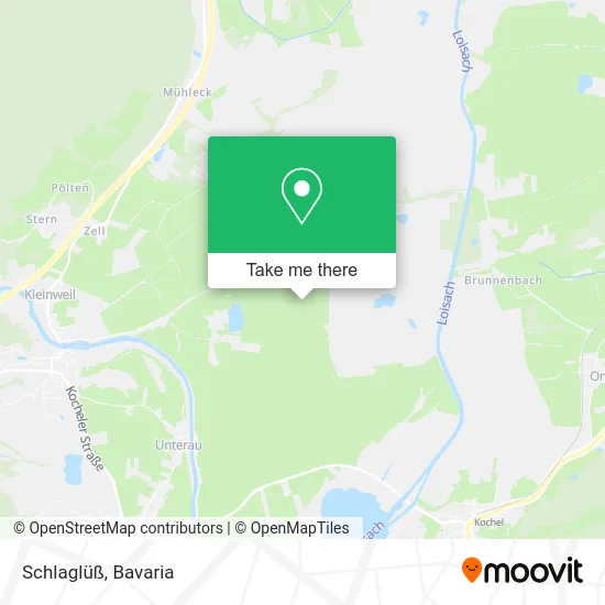 Карта Schlaglüß