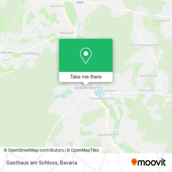 Карта Gasthaus am Schloss