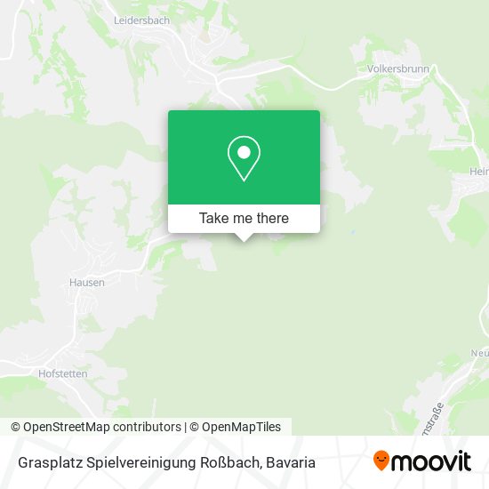 Grasplatz Spielvereinigung Roßbach map