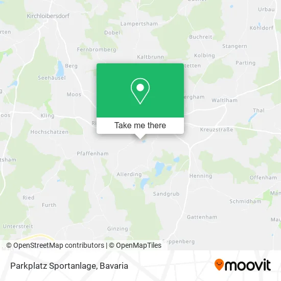 Карта Parkplatz Sportanlage