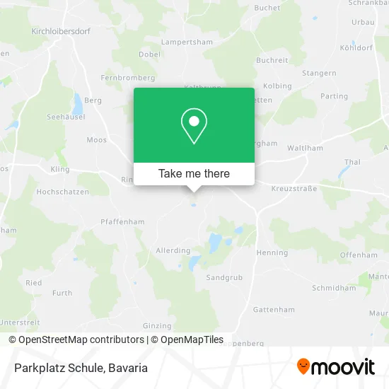 Карта Parkplatz Schule