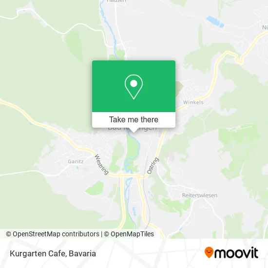 Карта Kurgarten Cafe