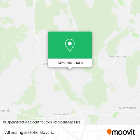 Карта Altbesinger Höhe