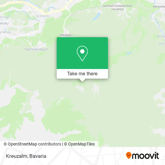 Карта Kreuzalm