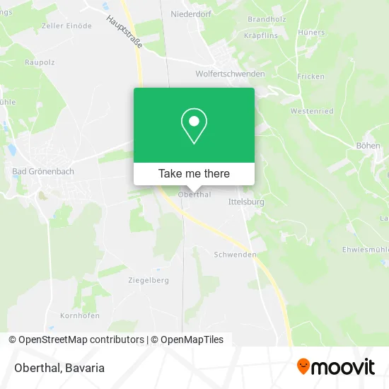 Карта Oberthal