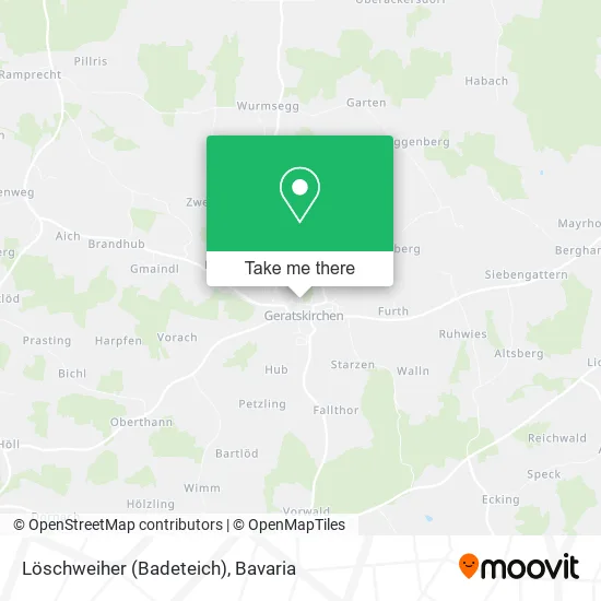 Карта Löschweiher (Badeteich)